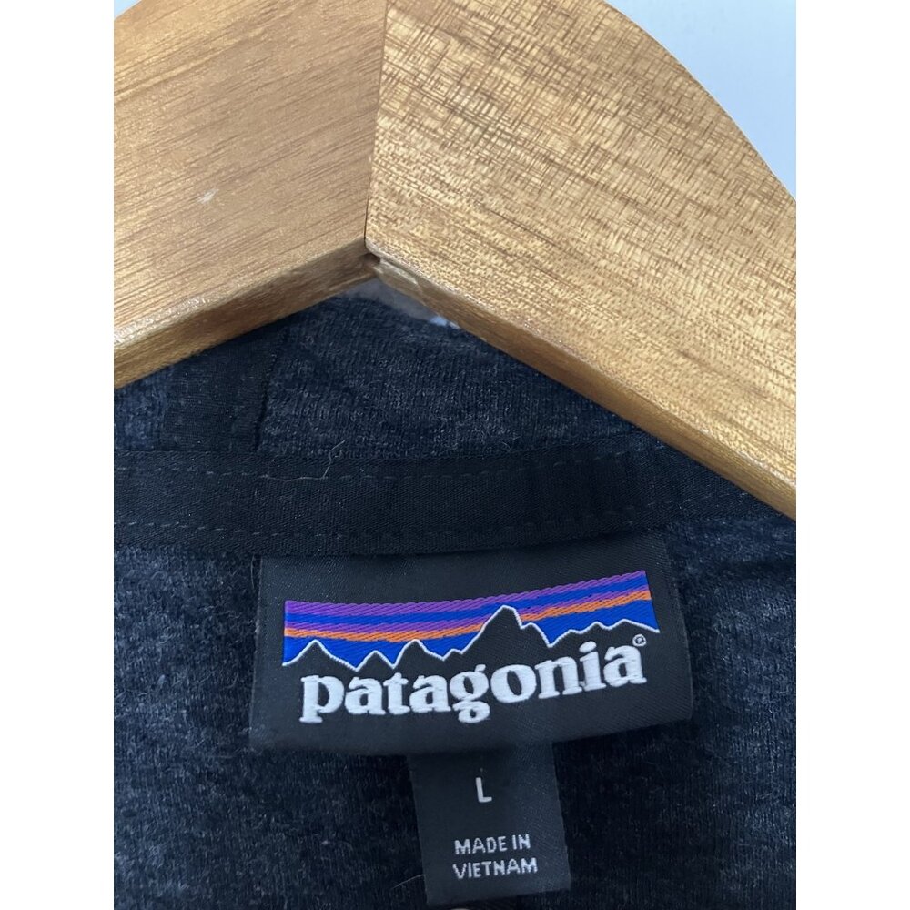 Patagonia Women's Quilted Full Zip Hooded Sweater Jacket Large READ - Picture 7 of 12